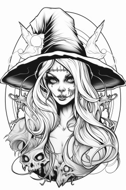 scary witch