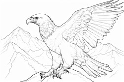 aigle  tte blanche