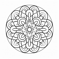 abstract design for mandala