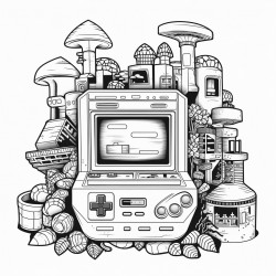 retro game