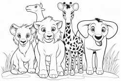 a group of animals