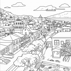 the town of frederiksted stcroix