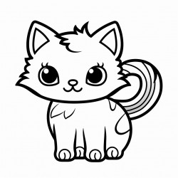 rainbow cat