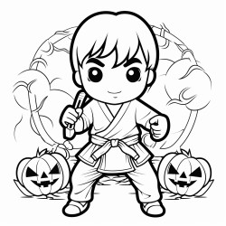 karate halloween jki