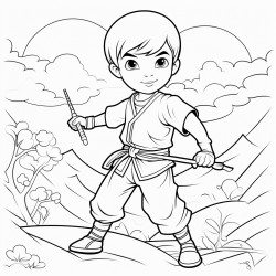 to create a coloring book