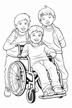 happy people with disabilities
