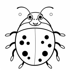 a cute ladybug