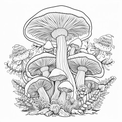 spooky mushroom