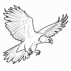 a vulture flying up high