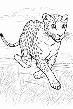cheetah and antelope training for track and field
