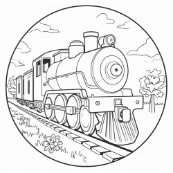 happy birthday train