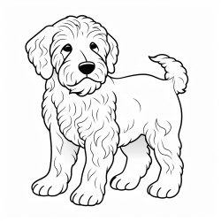 a goldendoodle dog