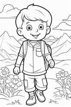 coloring page for kids