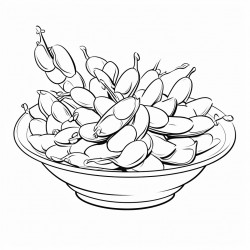 edamame pods snacks food in bold and easy