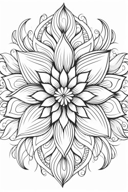 mandala or pattern designed to synchronize with breathing