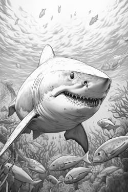 great white shark