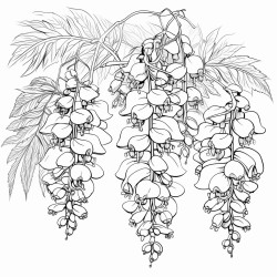 wisteria flowers