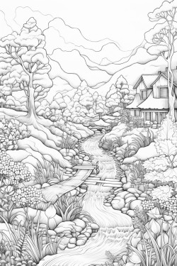 un paysage de nature