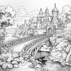 bridge and the river