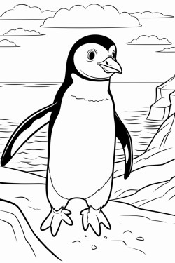 yelloweyed penguin waddling along a sandy beach with its distinctive yellow eye markings and playful demeanor