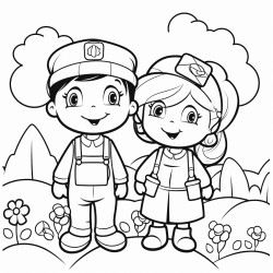 colouring page
