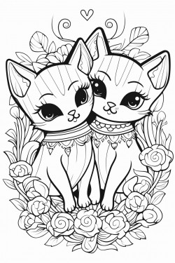 gatos felices