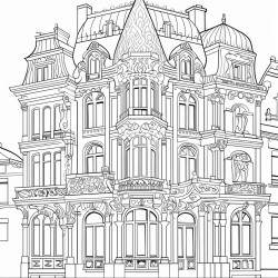 filligree art neuveau building