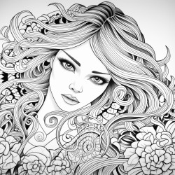 black and white by color