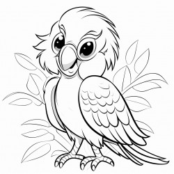 cute parrot