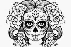 una momia de dia de muertos