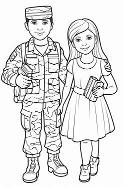 children of military parents
