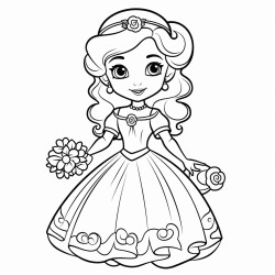 una nia de 7 aos burlandose