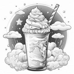 milkshake on cloud