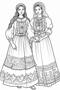 traditional bulgarian clothing from trakia region