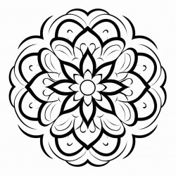 simple mandala kids