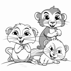Moustros tiernos bonitos