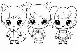 animal chibi