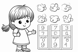 child learn how to count