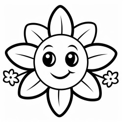change this pic to a coloring book image