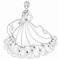 fashion designer peacock