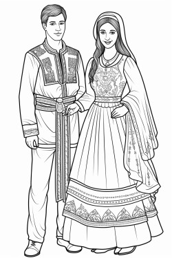 traditional bulgarian clothing from trakia region