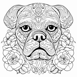 skeleton english bulldog