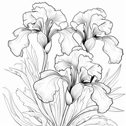 iris flowers