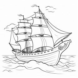 ship that is about to sink and half way in the water