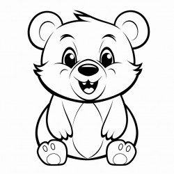 bear smiling