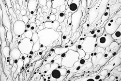 paint splotches and drips