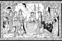 tapestry of medieval serbian history