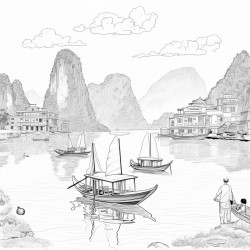 ha long bay in vietnam