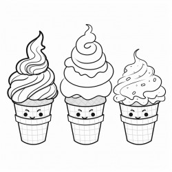 ice cream sundaes