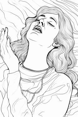 an autistic woman stimming with joy